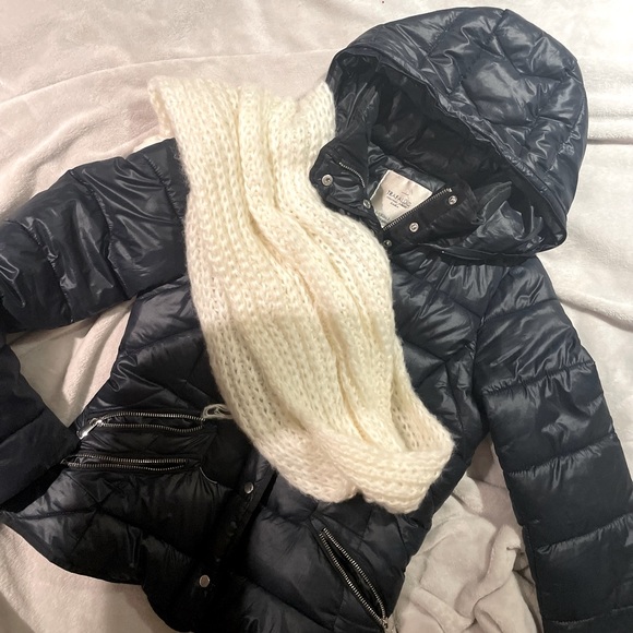 🎀🧥ZARA TRAFALUC PATENT PUFFER JACKET 🧥🎀 - Picture 2 of 9